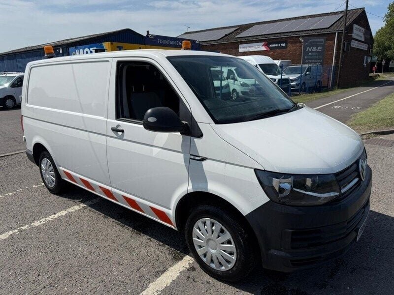 White Used 2019 VW T6.1 Startline Van | £13,995 (Super price) - Image 1/4