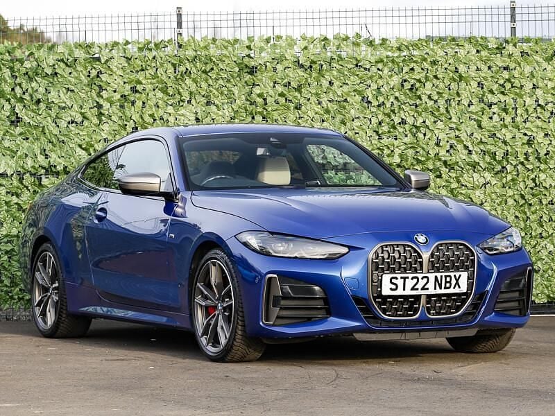 Used BMW M440 M Sport 369 HP (271 kW) 2022 Blue Sedan