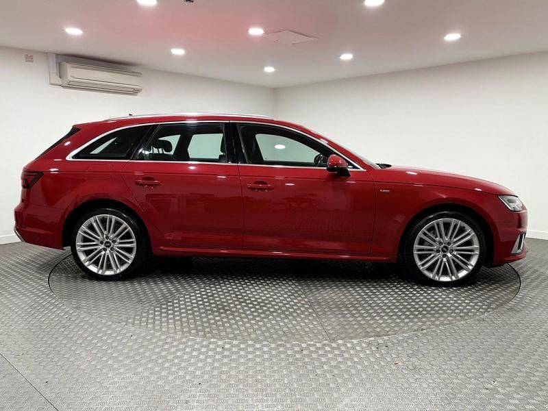 Used Audi A4 S-Line 190 HP (139 kW) 2019 Red Estate