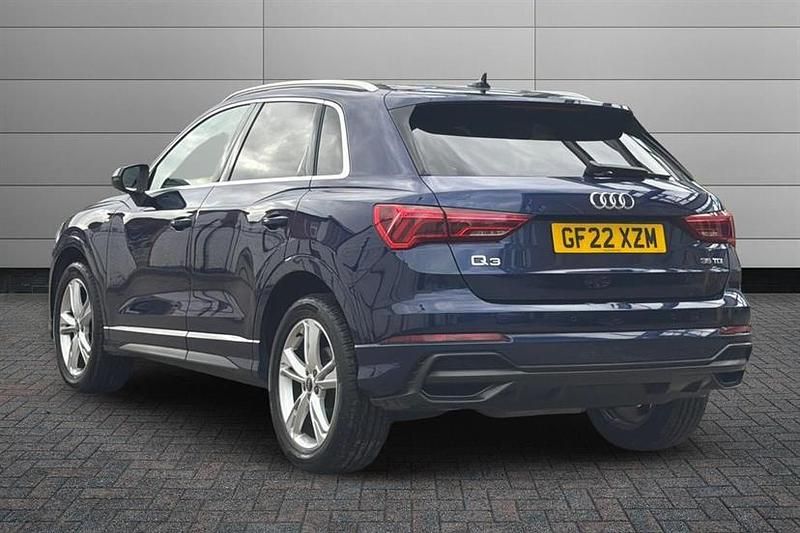 Second-hand Audi Q3 S-Line 150 CP (110 kW) 2022 Albastru SUV