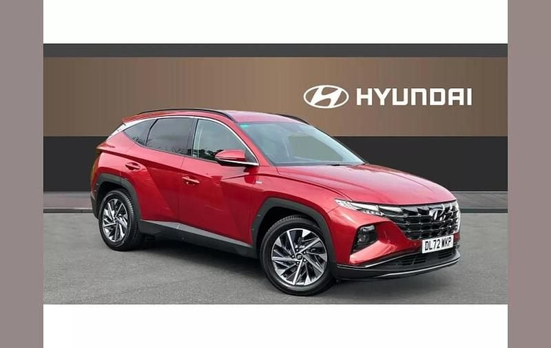 Red Used 2023 Hyundai Tucson Premium SUV | £22,089 (Fair price) - Image 1/4