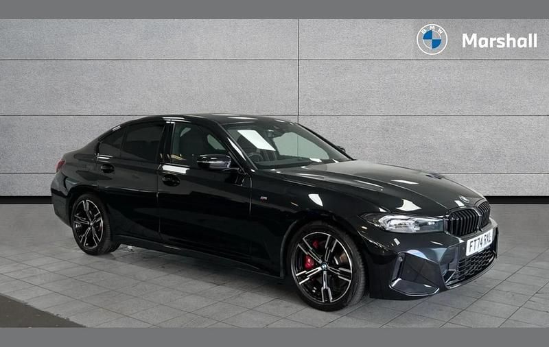 Black sapphire Used 2025 BMW 320 M Sport Sedan | £34,946 (A bit pricey) - Image 1/4