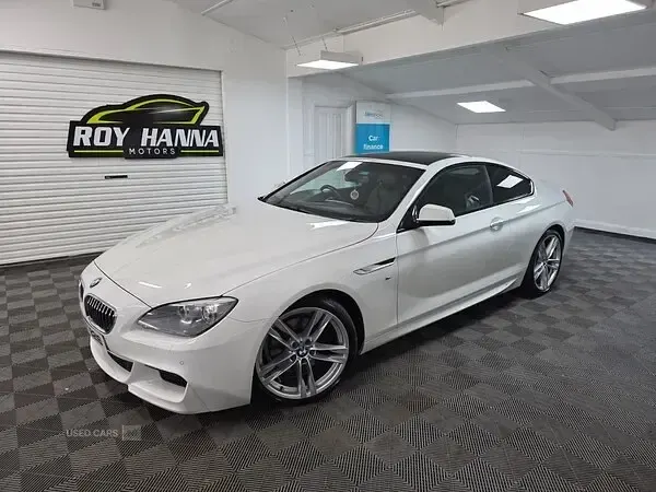 Used BMW 640 M Sport 313 HP (230 kW) 2015 White Coupe