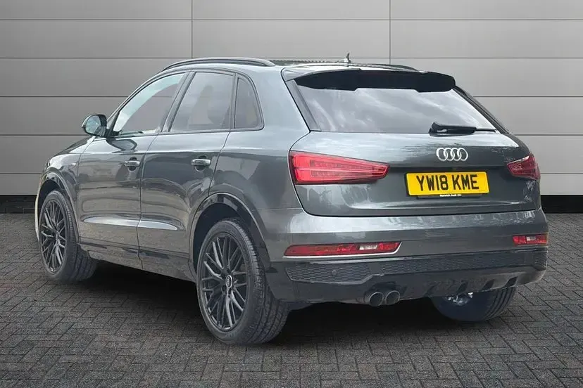 Used Audi Q3 Black Edition 150 HP (110 kW) 2018 Grey SUV
