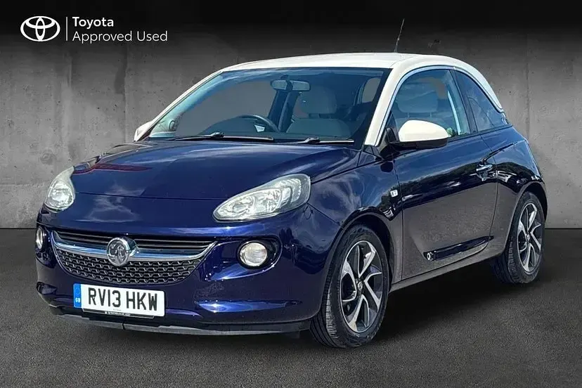 Used Vauxhall Adam Jam 69 HP (50 kW) 2013 Pump up the blue Hatchback