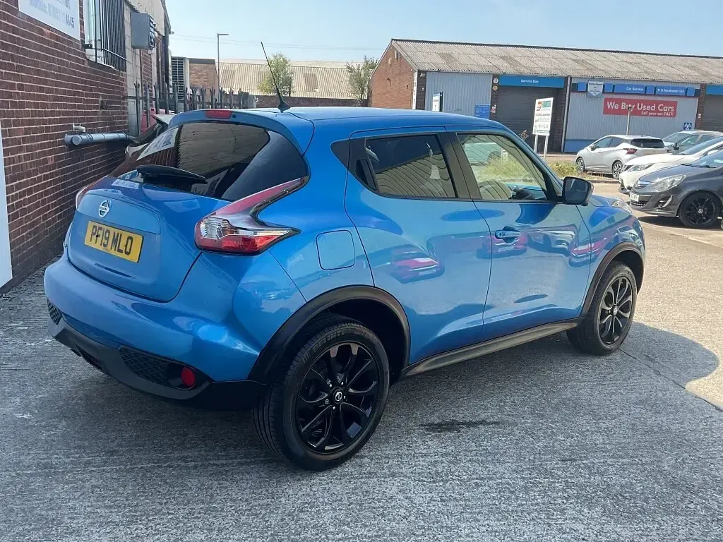 Used Nissan Juke Tekna 2019 Blue SUV