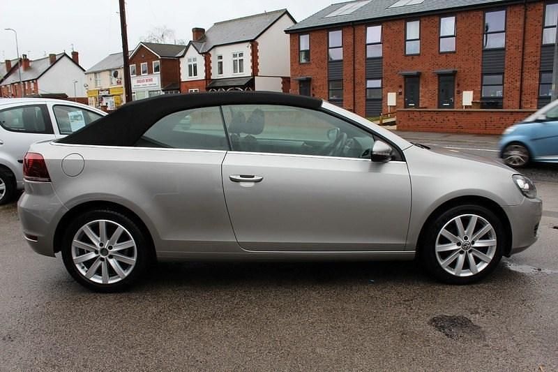 Used VW Golf Cabriolet S 2014 Silver Cabriolet