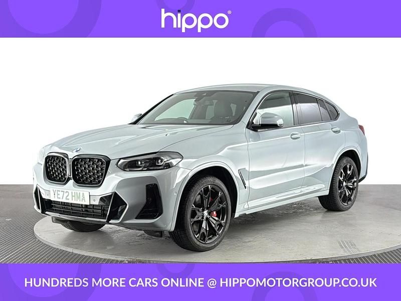 Grey Used 2022 BMW X4 M Sport SUV | £36,420 (Fair price) - Image 1/4
