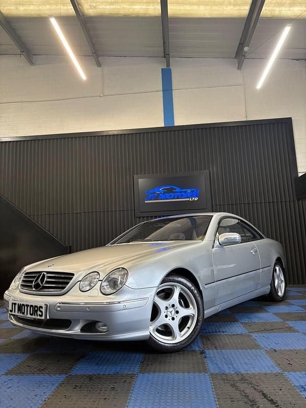 Used Mercedes CL500 2001 Silver Coupe