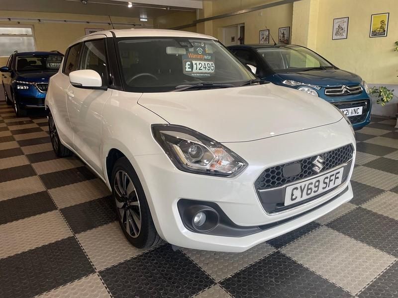 White Used 2019 Suzuki Swift SZ5 Hatchback | £12,495 (Good price) - Image 1/4