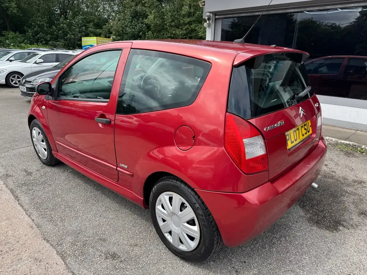 Used Citroën C2 Furio 73 HP (53 kW) 2007 Red Hatchback