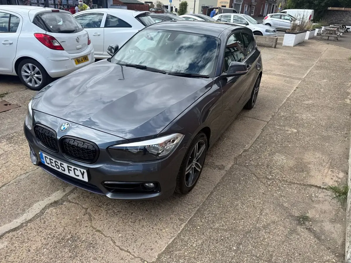 Used BMW 116 Sport Line 2015 Grey Hatchback
