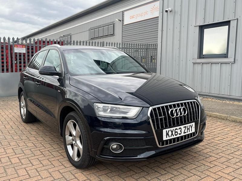 Used Audi Q3 S-Line 170 HP (125 kW) 2013 Blue SUV