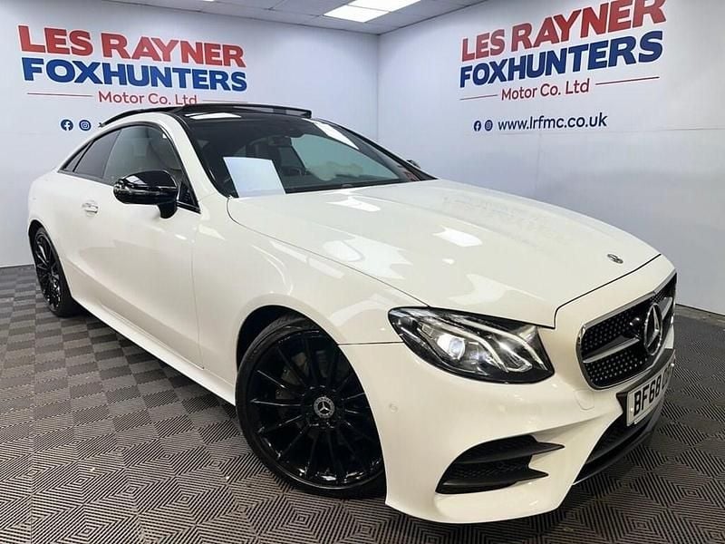 White Used 2018 Mercedes E300 AMG Line Premium Coupe | £18,999 (Super price) - Image 1/4