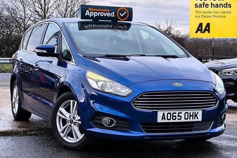 Blue Used 2015 Ford S-MAX Titanium MPV | £5,395 (Fair price) - Image 1/1