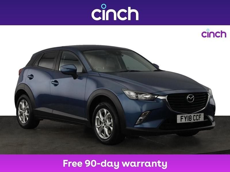 Blue Used 2018 Mazda CX-3 SUV | £9,599 (Fair price) - Image 1/3
