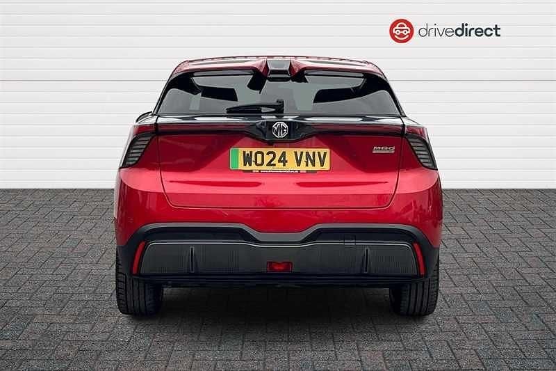 Used MG MG4 EV Trophy 150 kW (204 HP) 2024 Red Hatchback