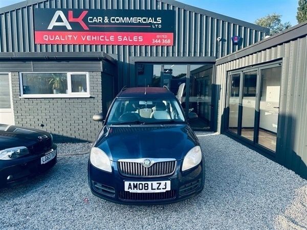 Blue Used 2008 Skoda Roomster Drive MPV | £1,695 - Image 1/1
