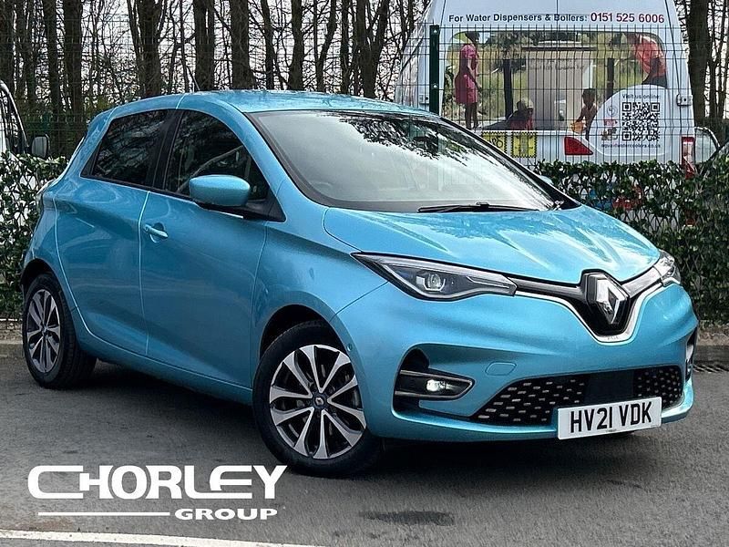 Used Renault Zoe GT-Line 98 kW (134 HP) 2021 Blue Hatchback