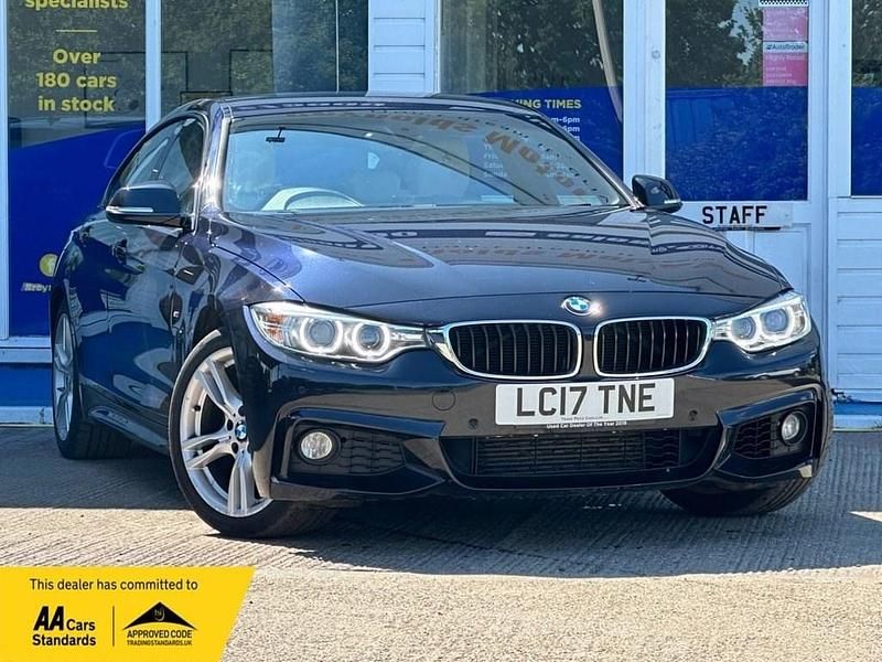 Black Used 2017 BMW 420 M Sport Coupe | £13,950 (Fair price) - Image 1/4