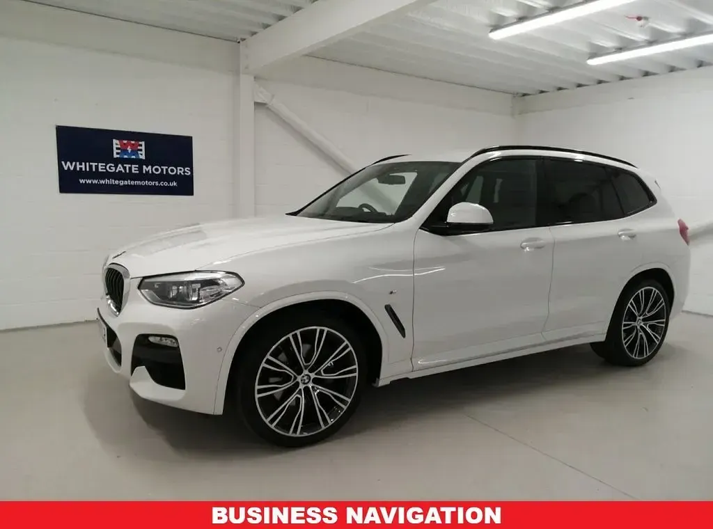 Used BMW X3 M Sport 190 HP (139 kW) 2019 White SUV