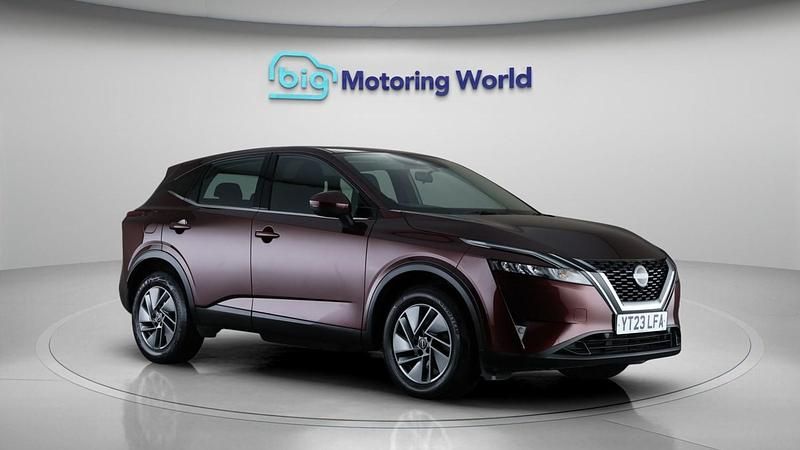 Used Nissan Qashqai Acenta Premium 138 HP (101 kW) 2023 Red SUV