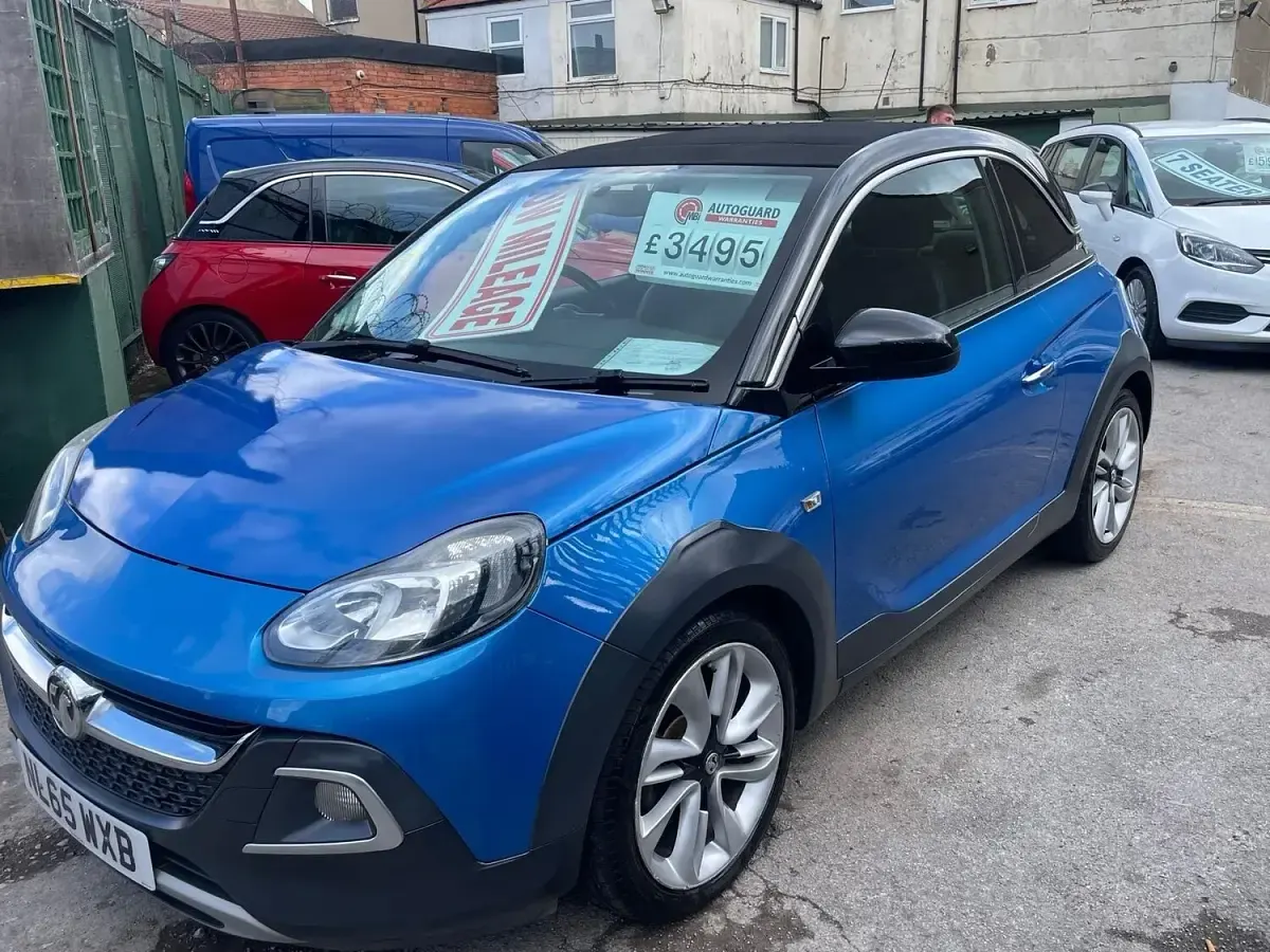 Used Vauxhall Adam Rocks 2015 Blue Hatchback