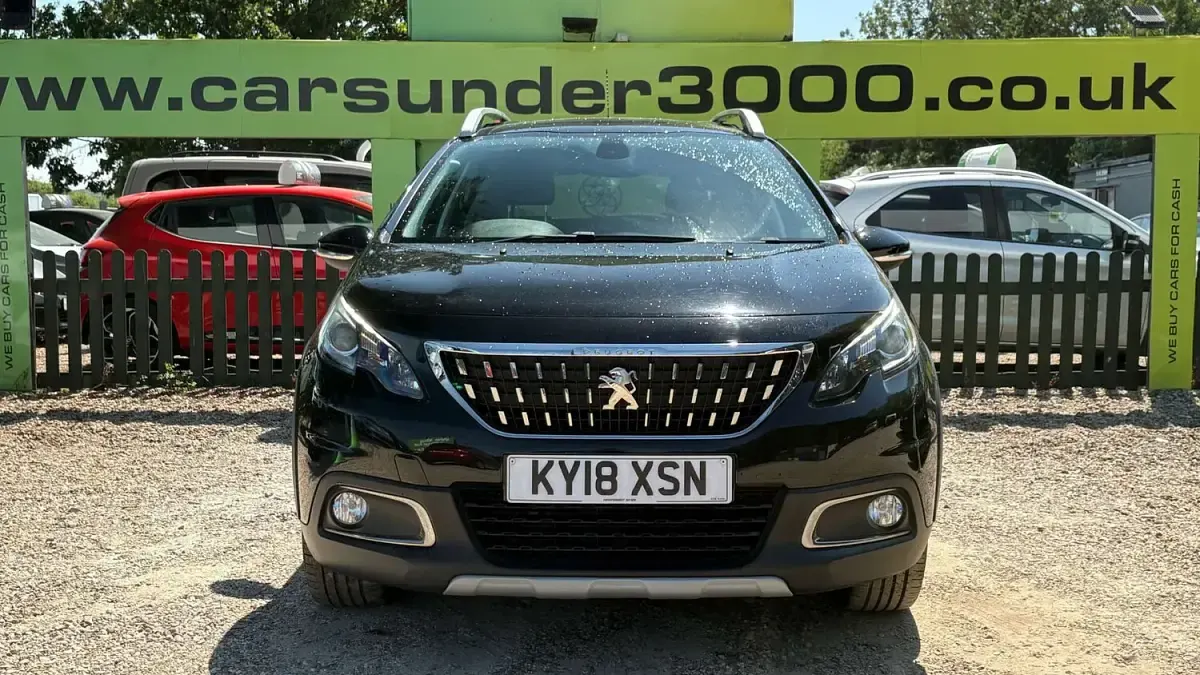 Used Peugeot 2008 Allure 110 HP (80 kW) 2018 Black SUV