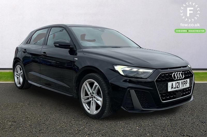 Black Used 2021 Audi A1 S-Line Hatchback | £15,899 (Good price) - Image 1/4