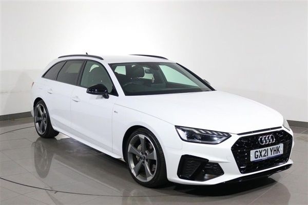 White Used 2021 Audi A4 Black Edition Estate | £24,750 (A bit pricey) - Image 1/1
