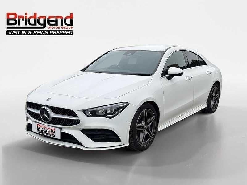 White Used 2020 Mercedes CLA180 AMG Line Premium Sedan | £20,599 (Fair price) - Image 1/4