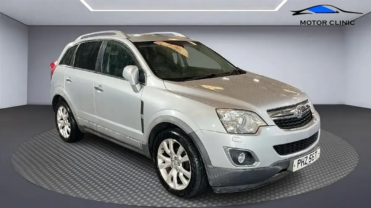 Used Vauxhall Antara 184 HP (135 kW) 2012 Silver SUV