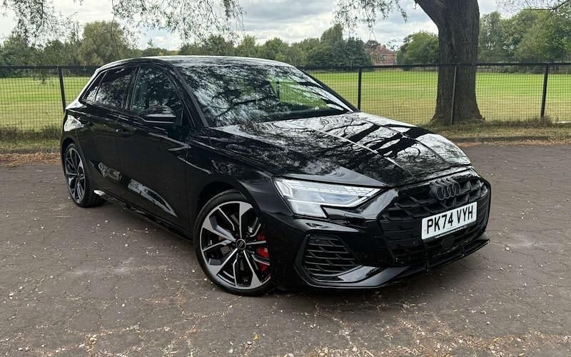 Black Used 2024 Audi S3 Sportback Black Edition Hatchback | £40,000 - Image 1/4