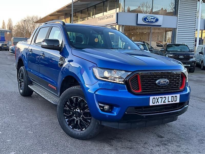 Blue Used 2022 Ford Ranger Wildtrack Pickup | £19,990 (Super price) - Image 1/4