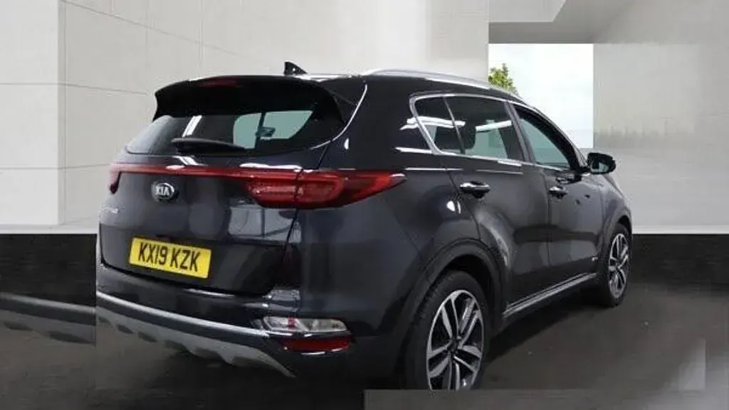 Used Kia Sportage 177 HP (130 kW) 2019 Black SUV