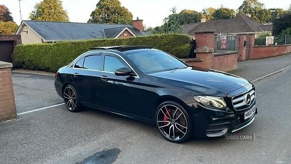 Black Used 2016 Mercedes E350 AMG Line Premium Sedan | £11,250 (Expensive) - Image 1/4