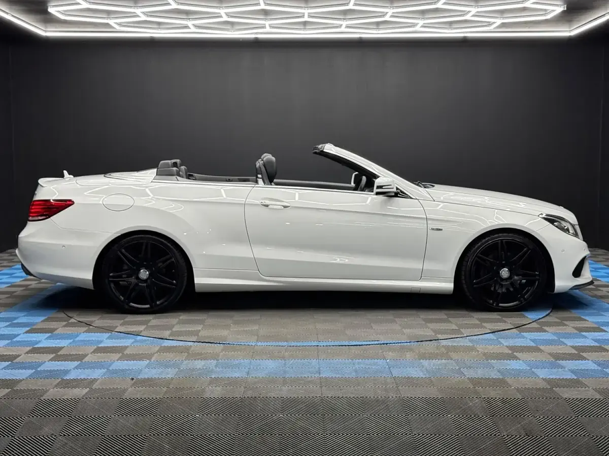 Used Mercedes E220 AMG 2014 White Cabriolet