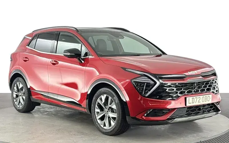 Used Kia Sportage GT-Line S 230 HP (169 kW) 2022 Red SUV