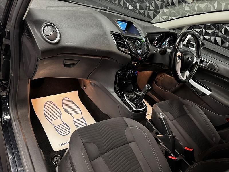 Used Ford Fiesta Zetec 2016 Black Hatchback