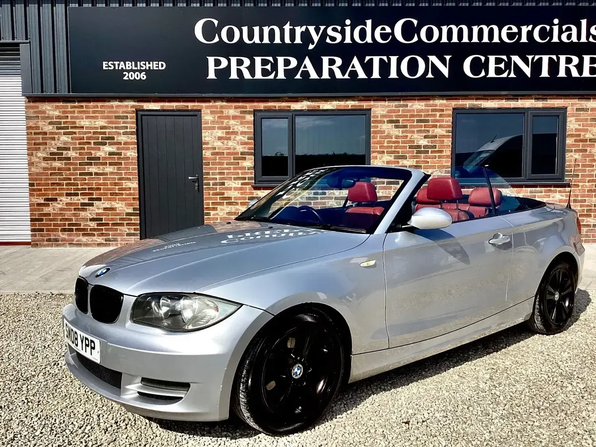 Used BMW 120 Cabriolet 2008 Silver Cabriolet