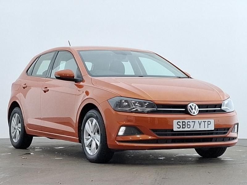 Orange Used 2018 VW Polo SE Hatchback | £9,498 (Fair price) - Image 1/4