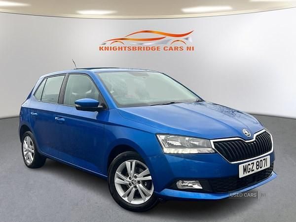 Blue Used 2019 Skoda Fabia SE Hatchback | £6,495 (Super price) - Image 1/4