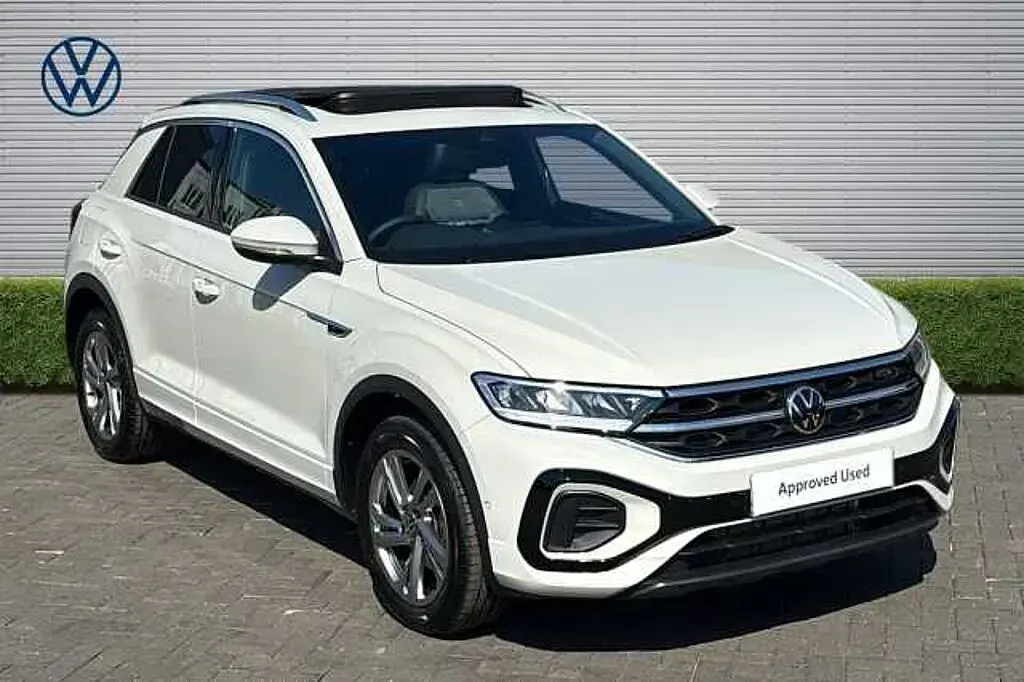 Usado VW T-Roc R-line 150 HP (110 kW) 2025 Cinzento SUV