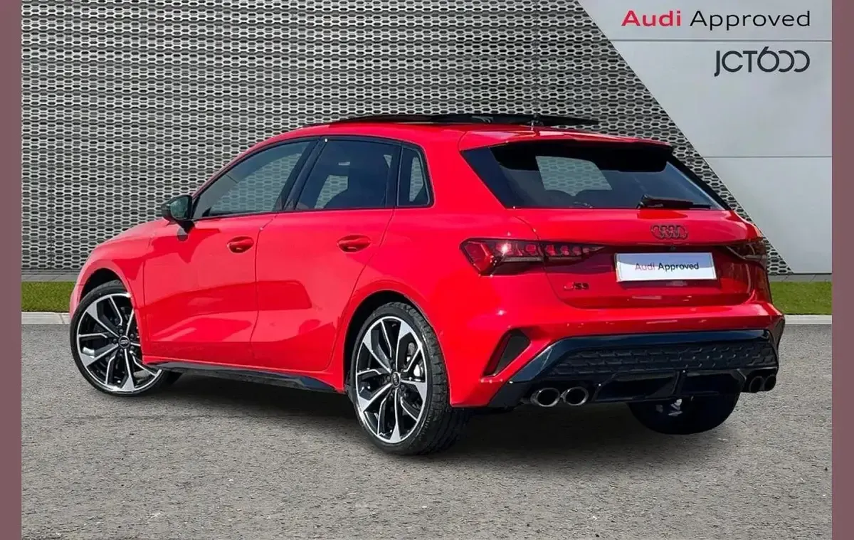 Used Audi S3 Sportback Black Edition 333 HP (244 kW) 2025 Red Hatchback