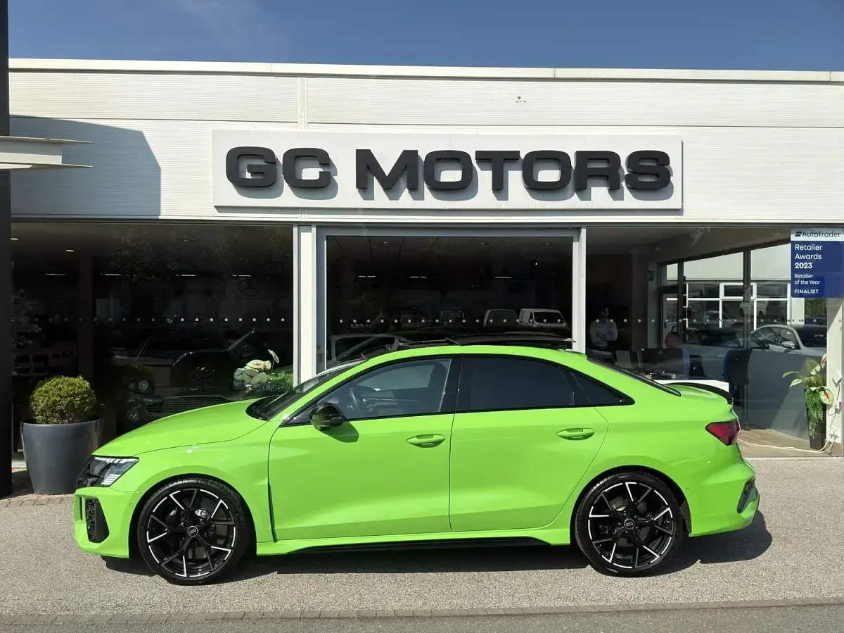 Used Audi RS3 Advanced 400 HP (294 kW) 2023 Green Sedan