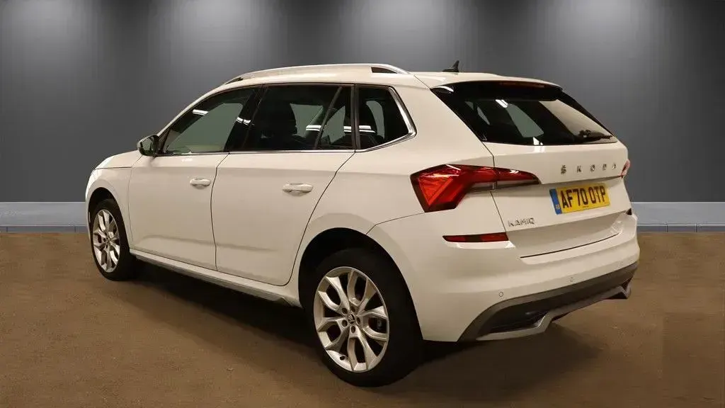 Used Skoda Kamiq SE L 150 HP (110 kW) 2020 White SUV