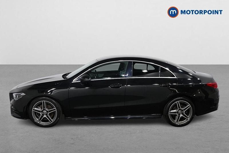 Used Mercedes CLA200 AMG line 2019 Black Coupe