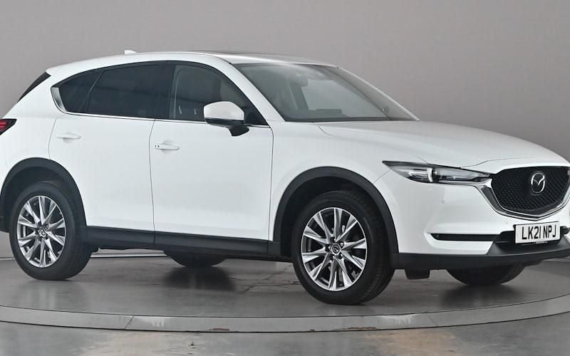 White Used 2021 Mazda CX-5 Inclusive SUV | £17,599 (Fair price) - Image 1/4