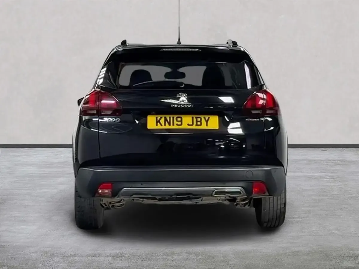 Used Peugeot 2008 GT-line 100 HP (73 kW) 2019 Black SUV