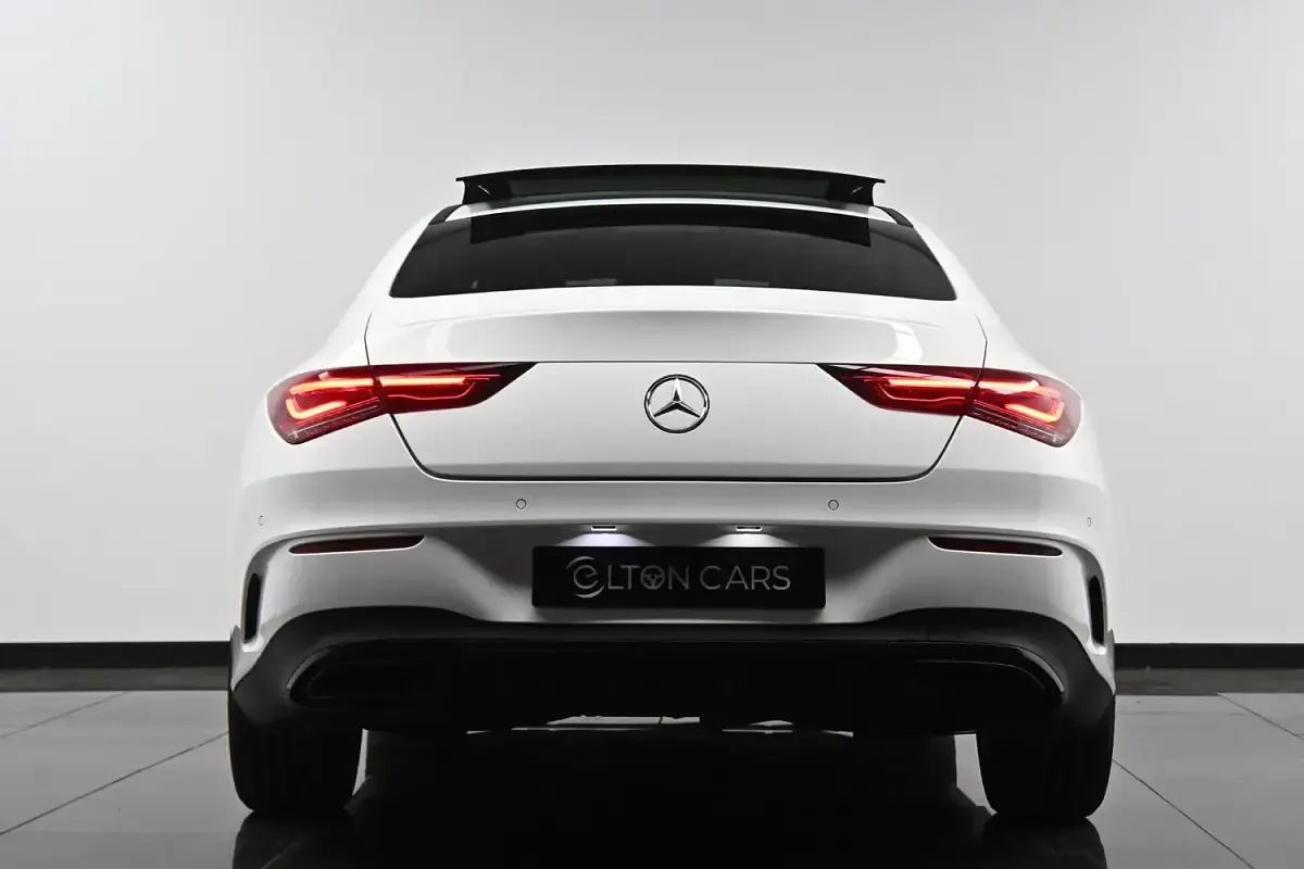Used Mercedes CLA200 AMG Line Premium Plus 163 HP (119 kW) 2020 White Coupe